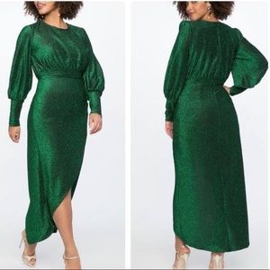 Eloquii Maxi Holiday Dress